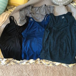 XXL old navy workout tops - all 4